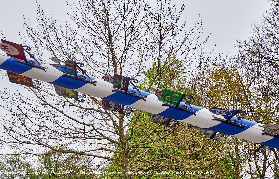 01.05.2023 - Maibaumaufstellung in Berg am Laim